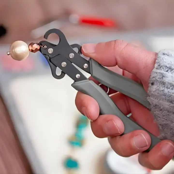 Pliers for Creating Wire Loops in Jewelry Making