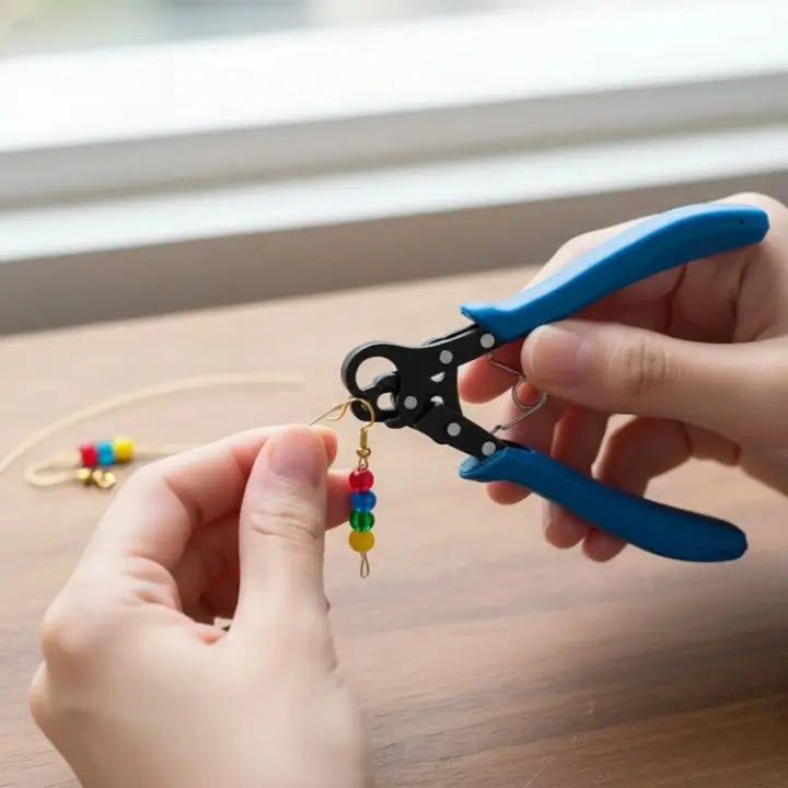 Pliers for Creating Wire Loops in Jewelry Making