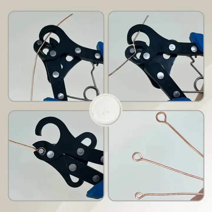Pliers for Creating Wire Loops in Jewelry Making