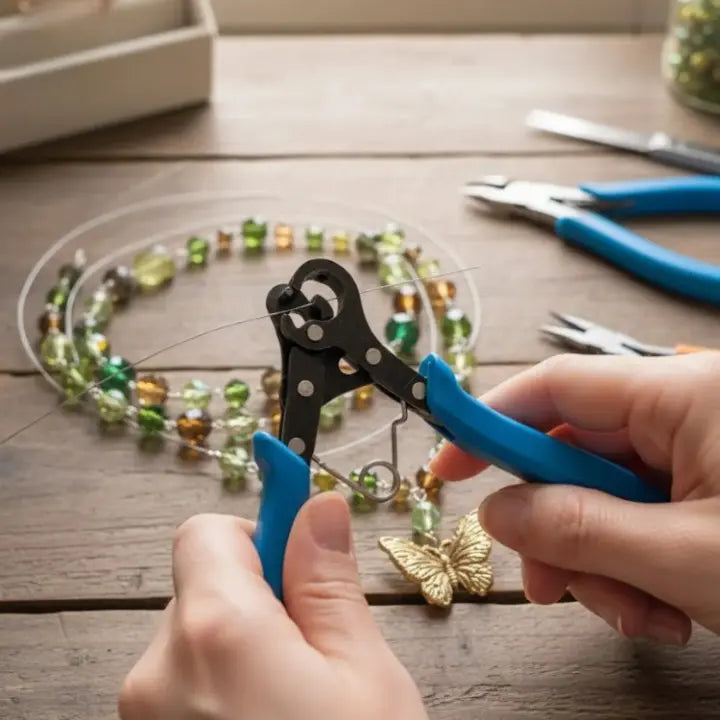 Pliers for Creating Consistent Wire Loops in Jewelry Making