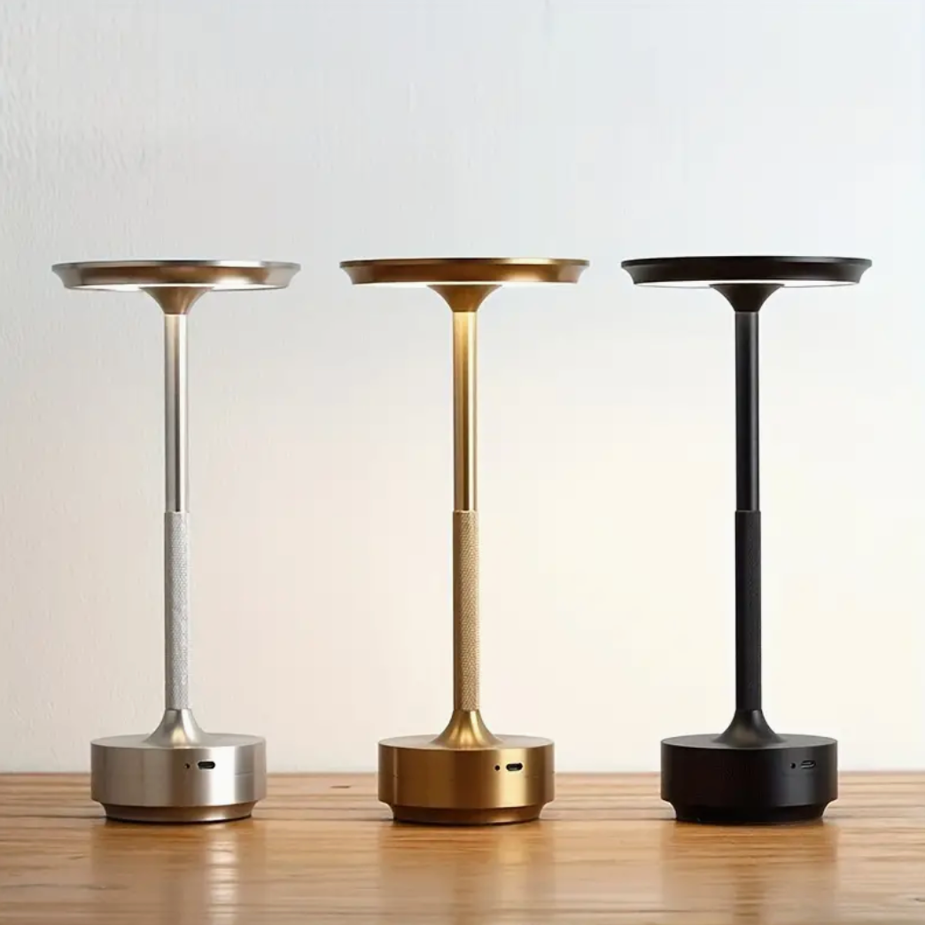 Touch-Controlled Wireless Lamp with USB Charging