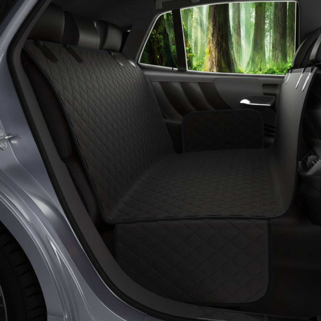 Non-Slip Coated Waterproof Blanket for Dogs in Car Seat