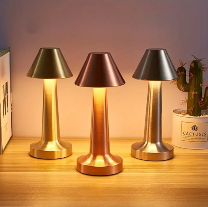Touch Sensor LED Table Lamp - Wireless and Dimmable