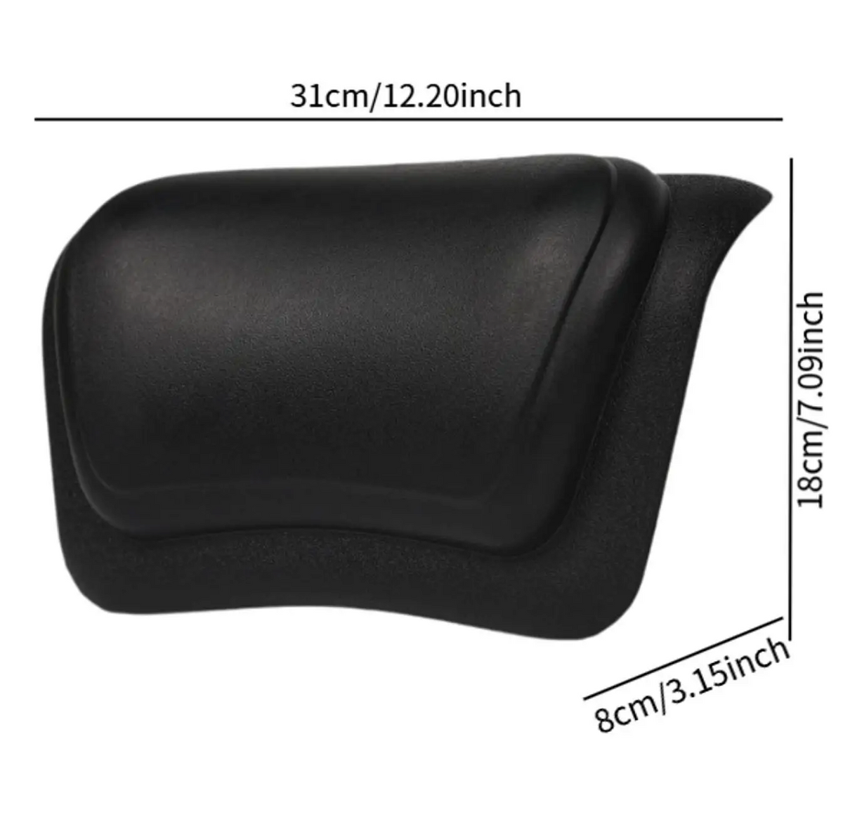 Waterproof Bath Cushion – Non-Slip Silicone Foam Pillow for Bathtubs