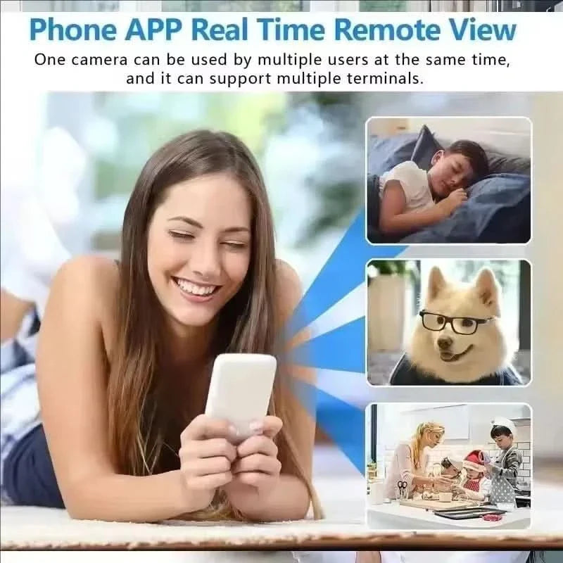 Wireless Mini Camera for Home Security – 1080P HD Surveillance
