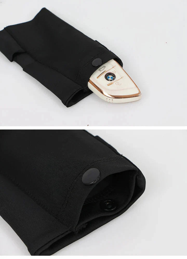Stretchable Wrist Bag – Snap Closure, Available in 4 Colors