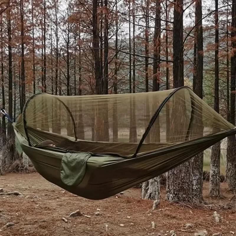 Camping Hammock with Mosquito Net for Outdoor Relaxation