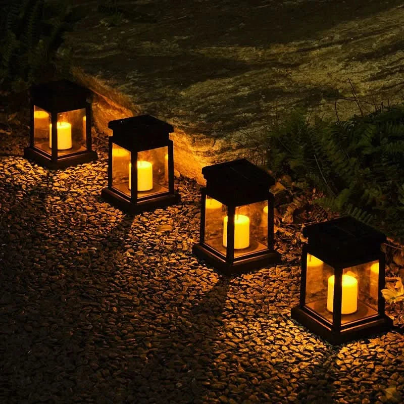 Solar Lantern Candle for Creating a Cozy Outdoor Atmosphere