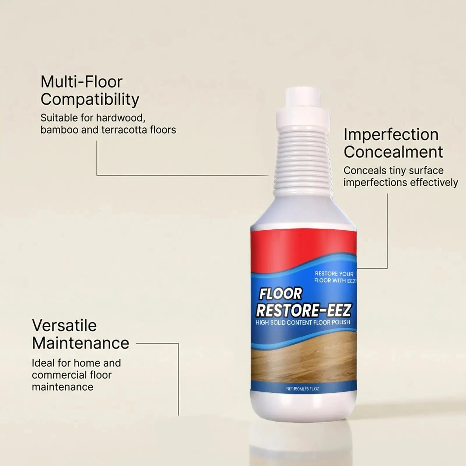 Wood and Hard Floor Cleaner – Scratch Repair Solution