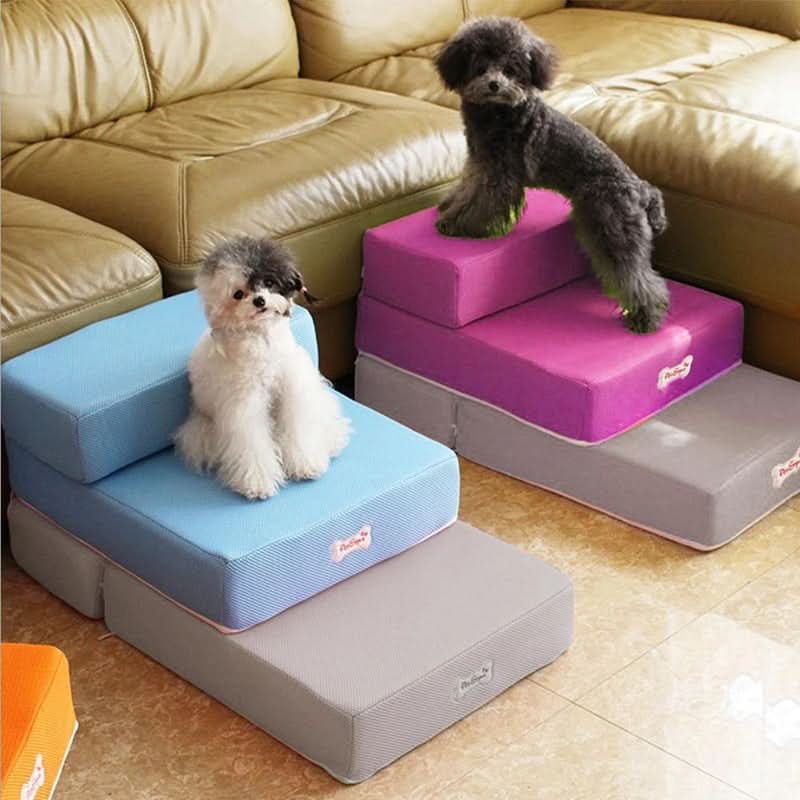 Elegant Pet Steps for Easy Access to Furniture