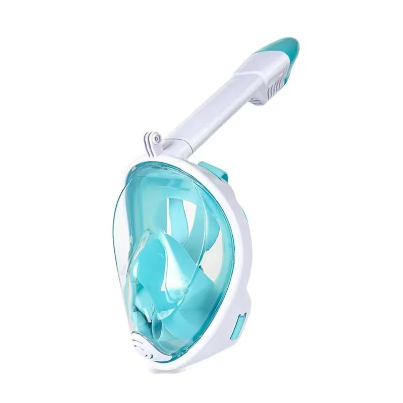 Panoramic Snorkeling Mask with Dry Full-Face Design – Anti-Fog for Swimming and Diving