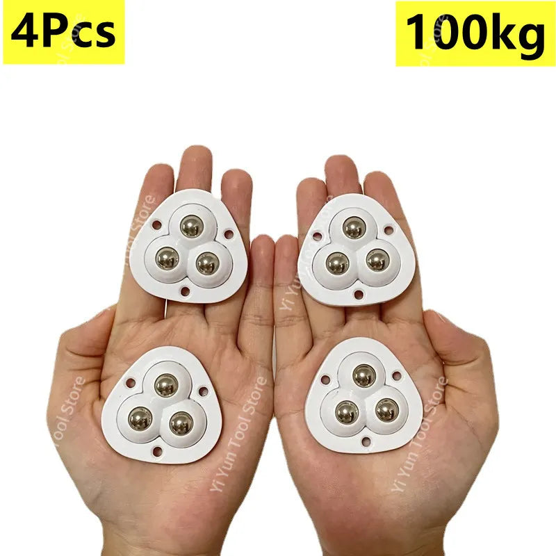 Rotating Caster Wheels for Furniture - Self-Adhesive Moving Solutions