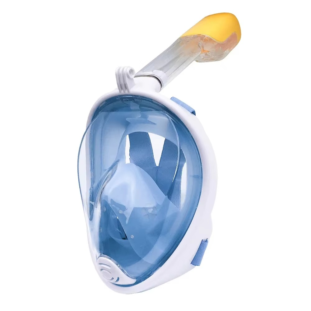 Panoramic Snorkeling Mask with Dry Full-Face Design – Anti-Fog for Swimming and Diving