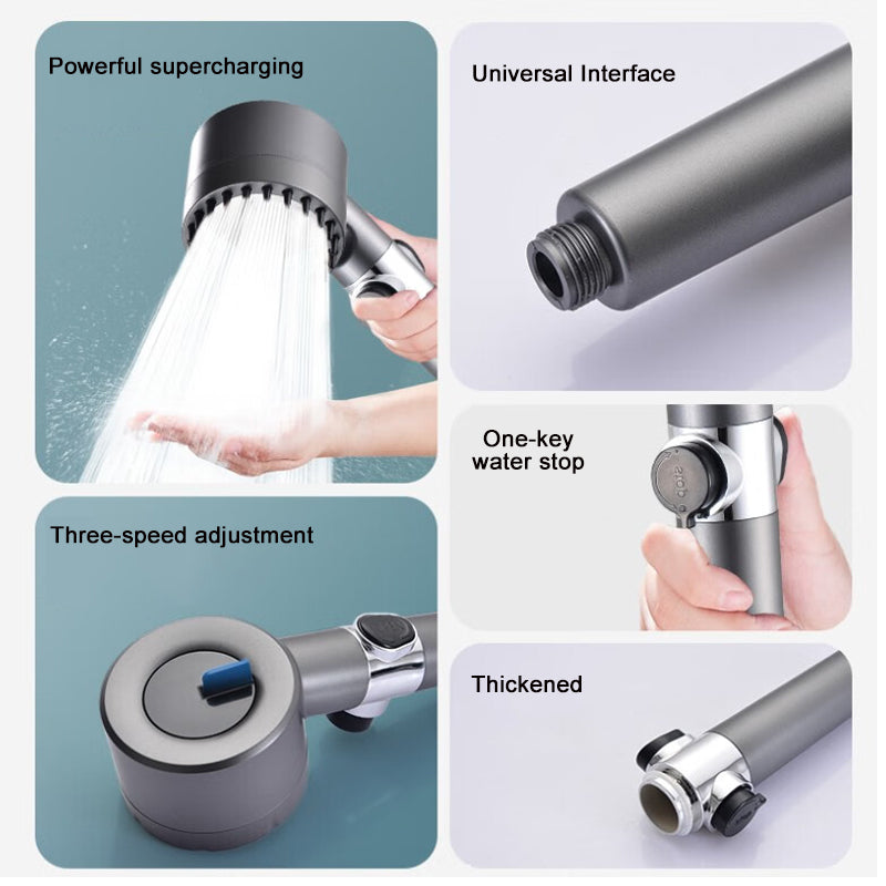 Revitalizing Showerhead with Enhanced Water Pressure