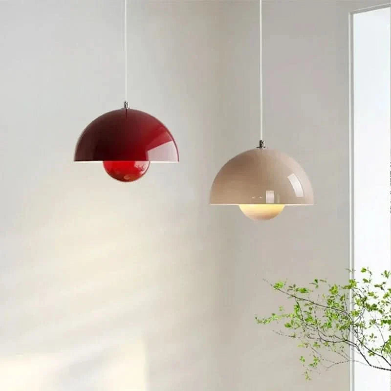 Nordic Style LED Pendant Light in Macaron Colors