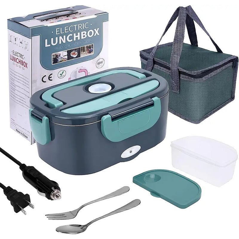 Electric Food Warmer 60W – Portable 1.5L Lunch Box with Leak-Proof Design