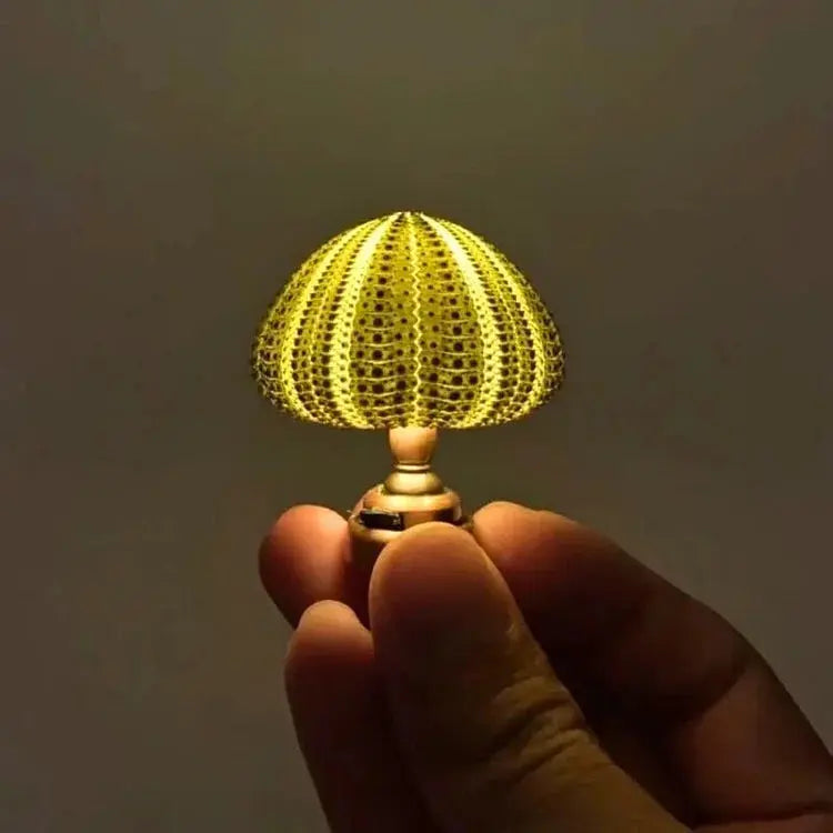 Night Light Featuring Sea Urchin Design with Soft Ambient Glow