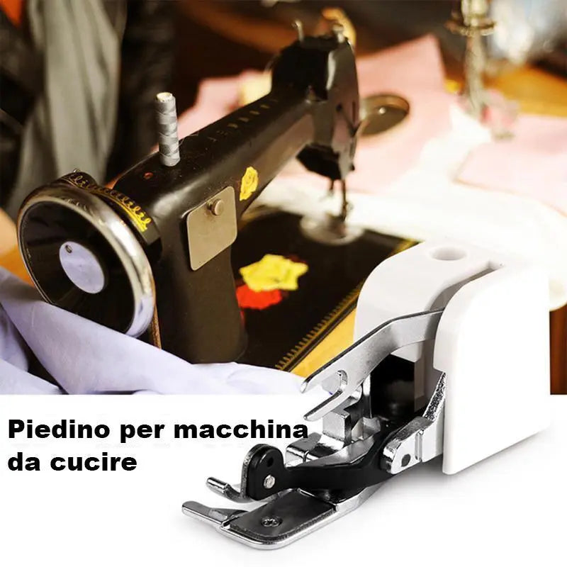 Seam Finishing Presser Foot for Side Cutting – Trim in One Motion