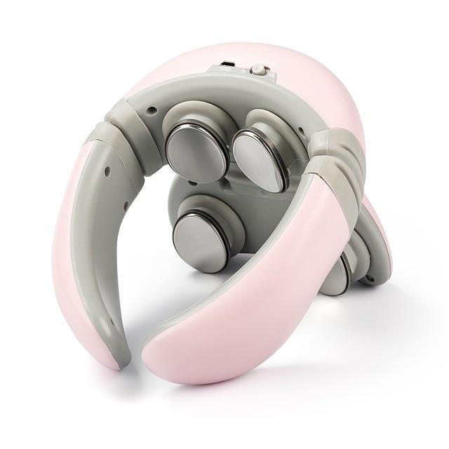 4D Wireless Neck and Shoulder Massager with Heat - Soothing Relief