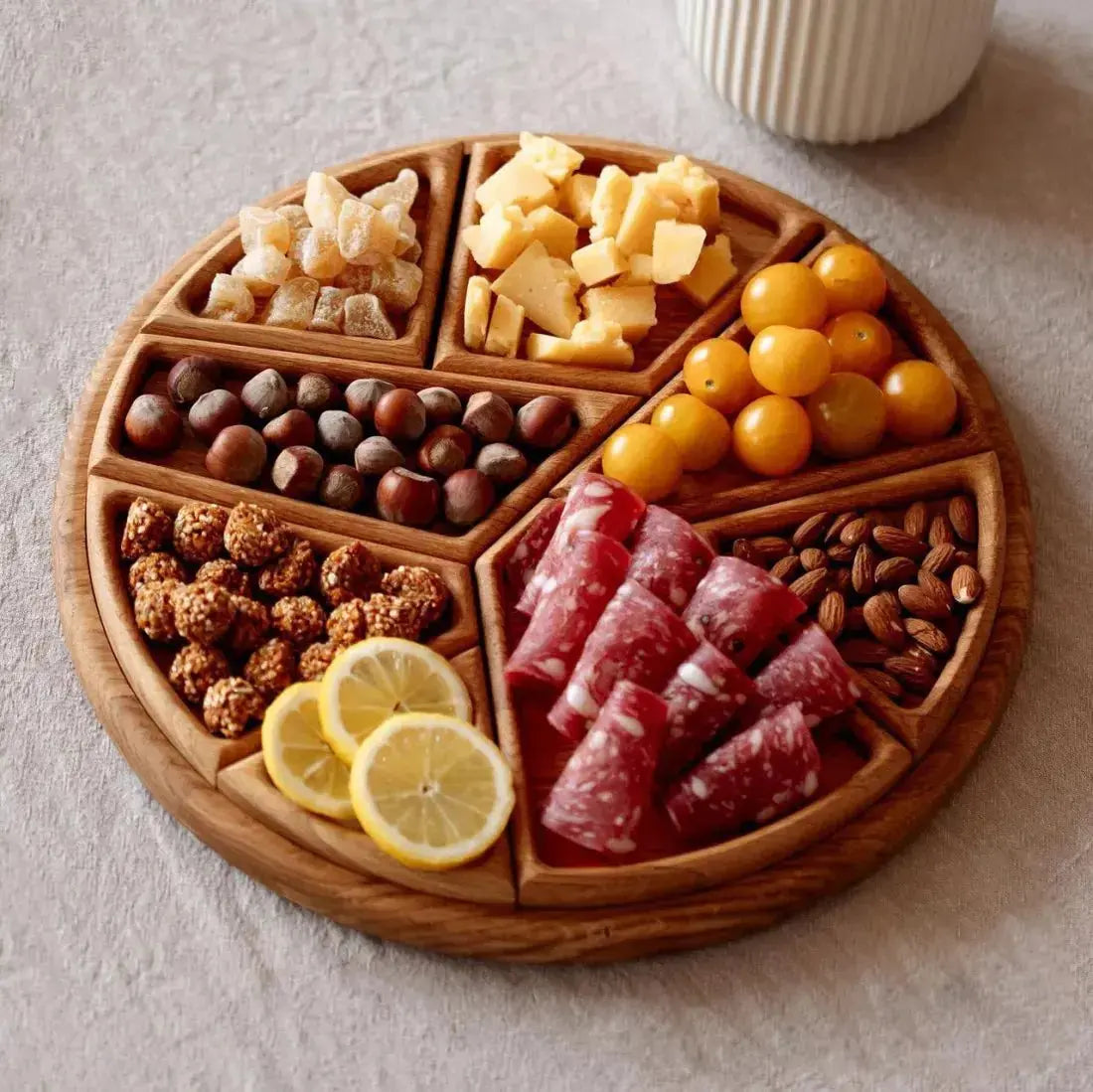 Set of Serving Trays Made from Wood