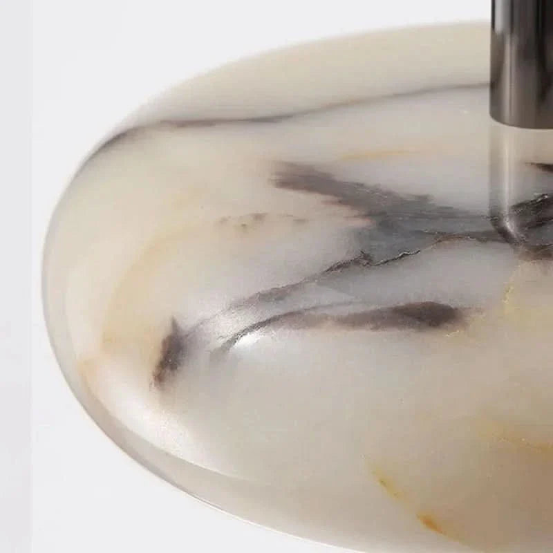 Soft Decorative Lighting with Creative Marble LED Pendant Lamp