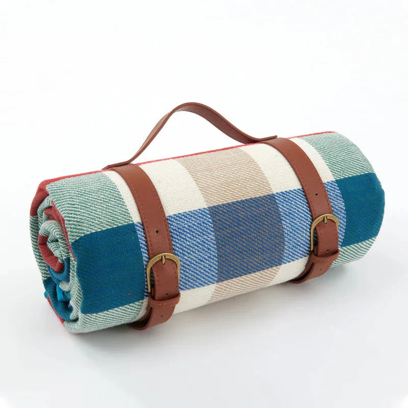 Portable Waterproof Blanket for Picnics with Carry Strap