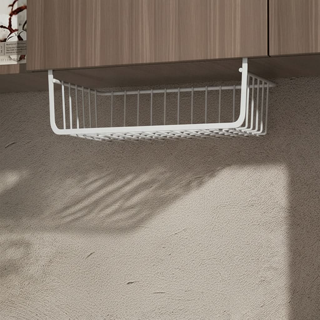 Kitchen Tool Organizer with Hanging Baskets for Cabinets
