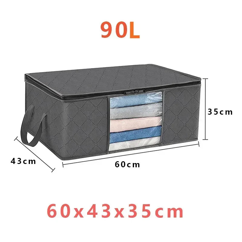 Storage Bags Made from Nonwoven Fabric with Clear Viewing Window