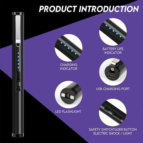 Tactical High-Performance Stun Gun Pen