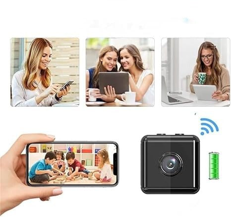Security Camera with Night Vision up to 8m and Motion Detection