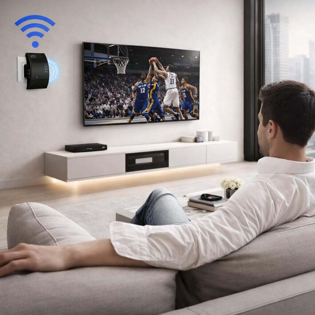 WiFi Range Extender | Easy Plug and Play Setup | Increased Coverage