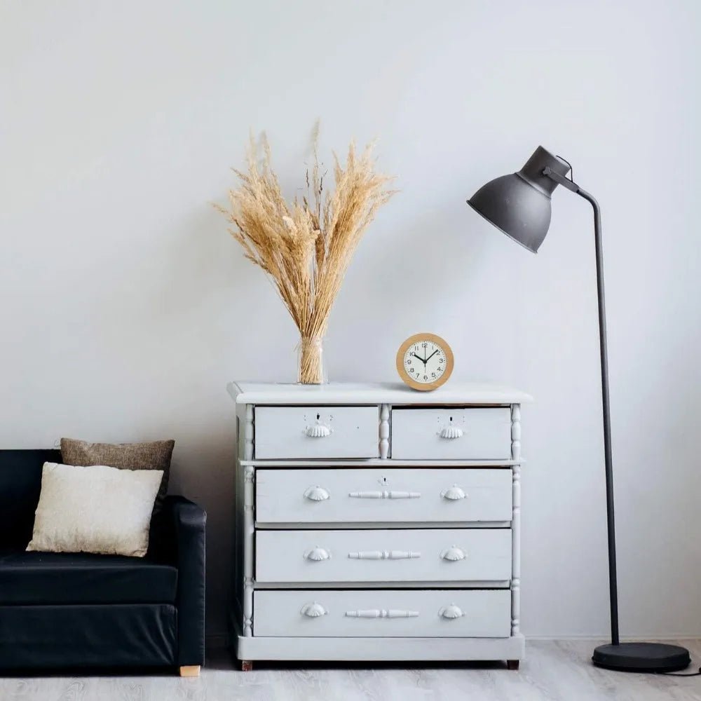Natural Beech Wood Alarm Clock with Analog Display