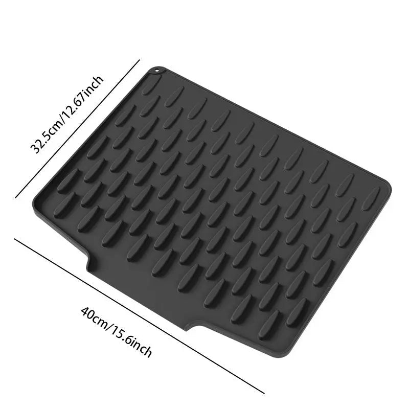 Heat Resistant Silicone Mat for Dripping – Fast Drying