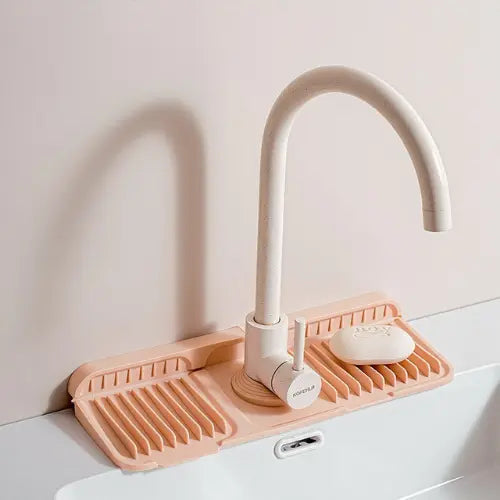 Faucet Drip Mat Made of Silicone
