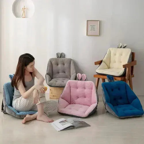 Comfortable Chair Cushion with Back Support – Soft Seat Pad