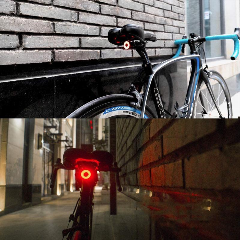 Rechargeable Waterproof LED Rear Light for Bicycles