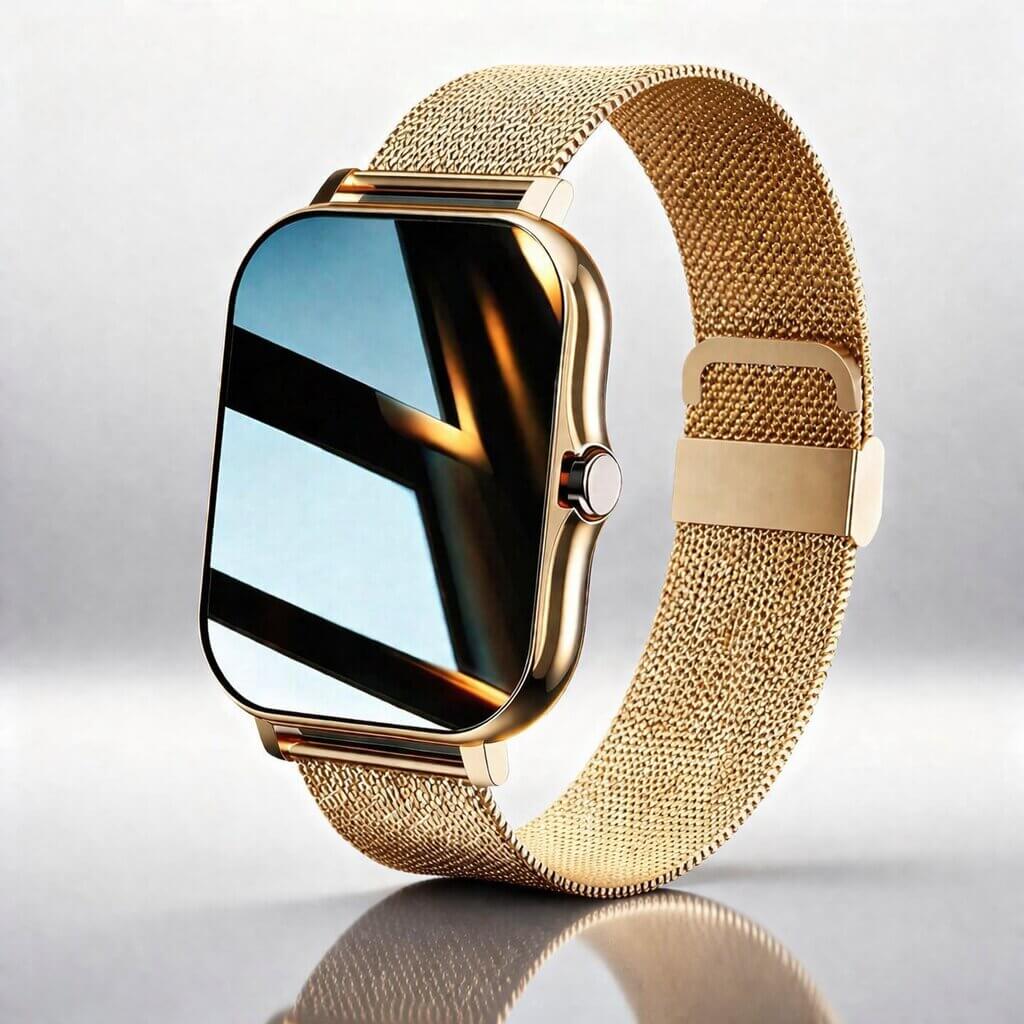 Smartwatch with Heart Rate and Sleep Tracking – Bluetooth Enabled