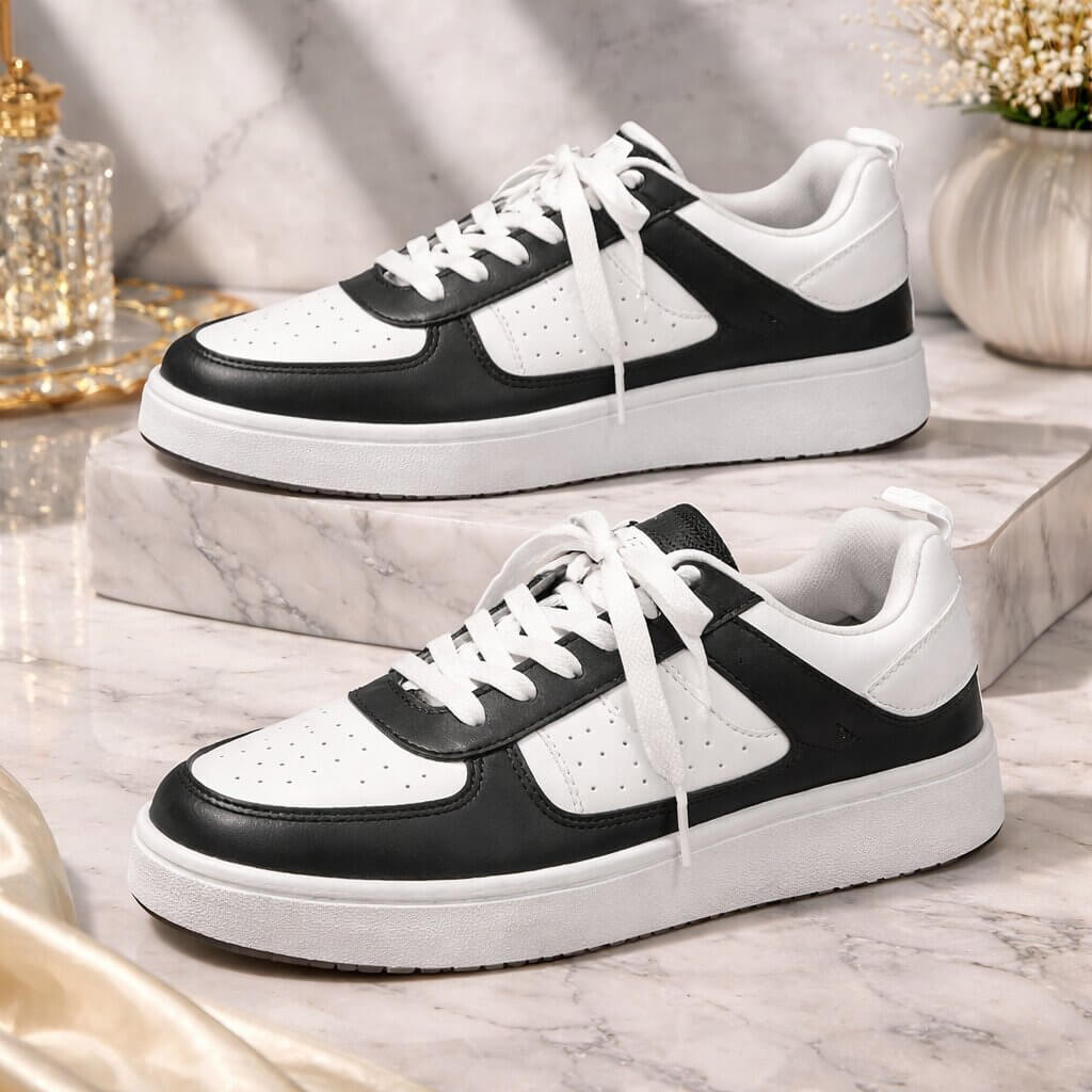 Breathable Upper Sneakers with Cushioned Insole for Comfort