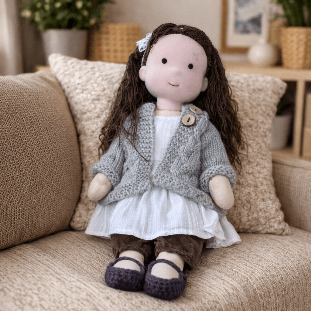Handcrafted Waldorf Doll for Imaginative and Creative Play