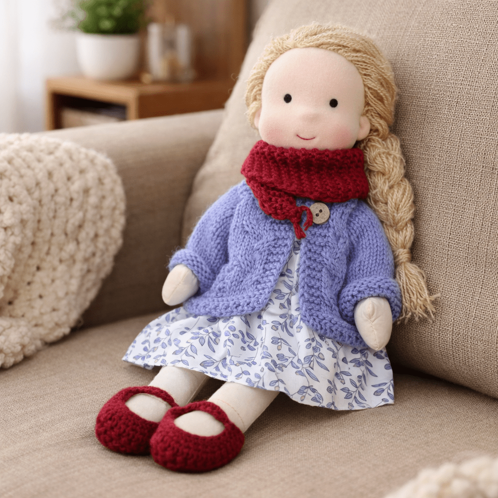 Handcrafted Waldorf Doll for Imaginative and Creative Play