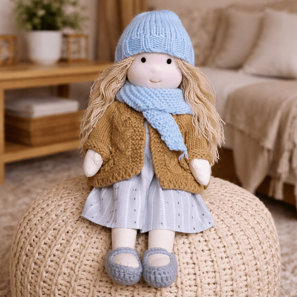 Handcrafted Waldorf Doll for Imaginative and Creative Play