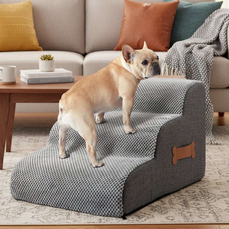 PawEase - Gentle Foam Pet Steps for Easy Access