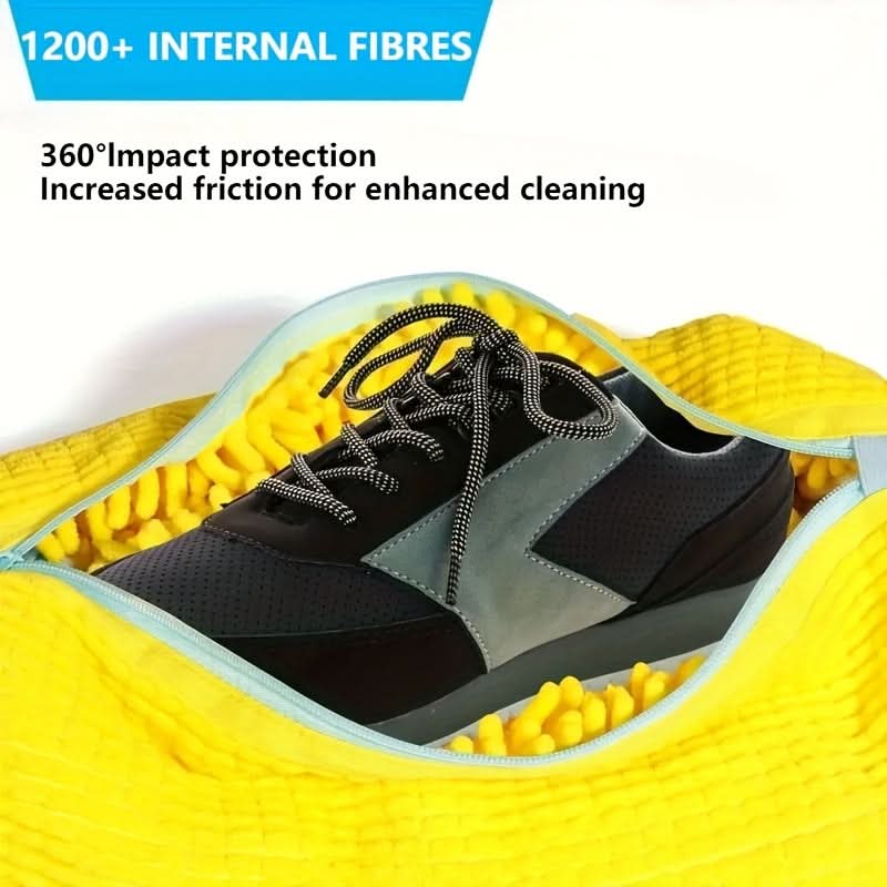Durable Shoe Cleaning Bag with Protective Inner Lining