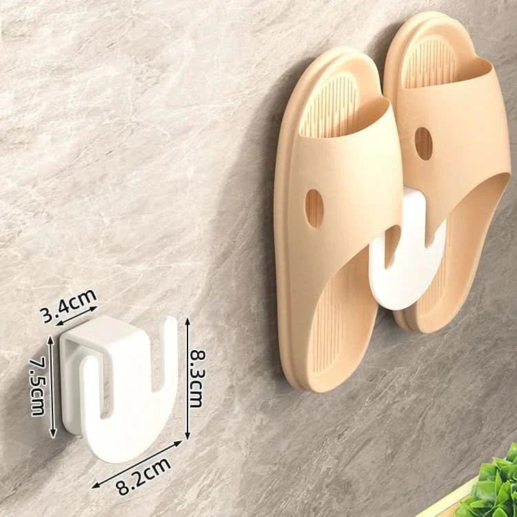 Space-Saving Bath Organizer for Footwear – Slippers and Sandals