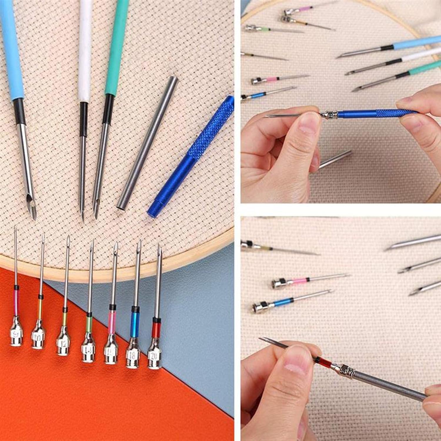 Ergonomic Needle Set for Embroidery | Comfortable & Versatile