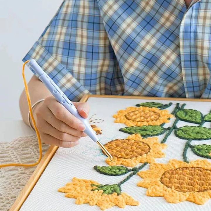 Embroidery Set | Precision Stitching Tool | Ergonomic Comfort Handle