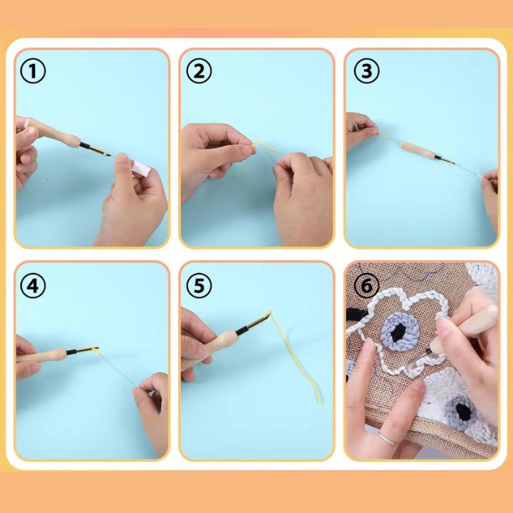 Embroidery Set | Precision Stitching Tool | Ergonomic Comfort Handle