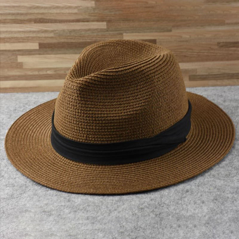 Handwoven Straw Hat with UPF Protection