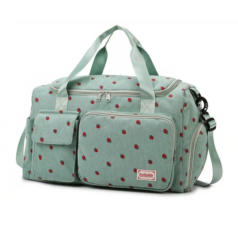 Sports Bag for Women – 25L Travel Bag with Compartment for Shoes