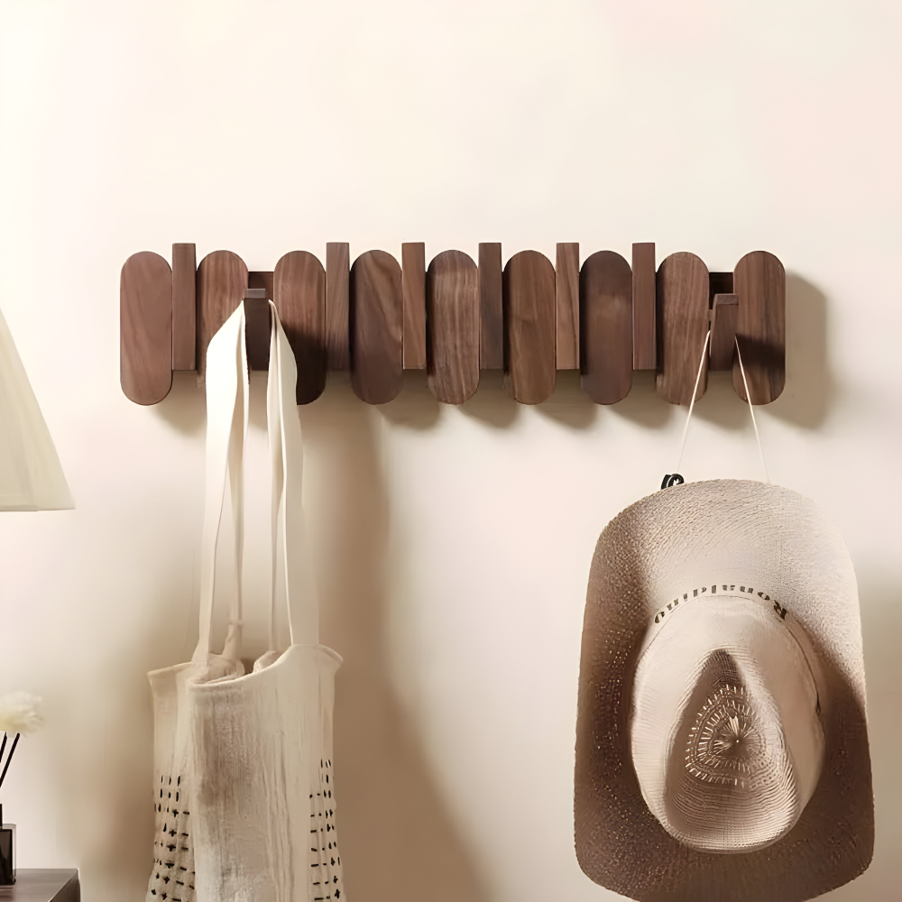 Wooden Wall Wardrobe – Entryway Organization Solution